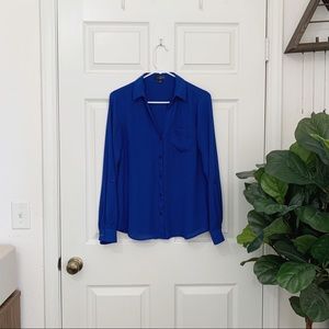 Royal Blue Limited Blouse